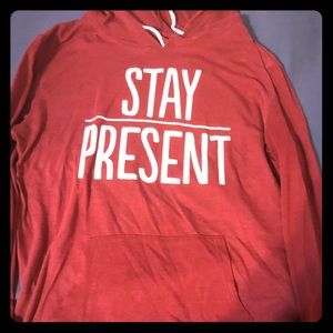 Graphic Hooded Long Sleeve